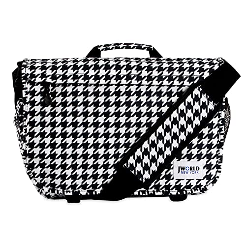 Image of J World New York Thomas Laptop Messenger Bag for Women & Men. Kids Computer Bookbag