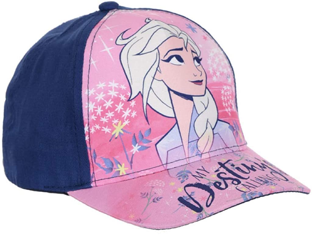 Disney Official Frozen Elsa Anna Kids Boys Girls Baseball Caps Summer Sun Hats Ages 2 to 8 Years (2-4 Years, Turquoise)