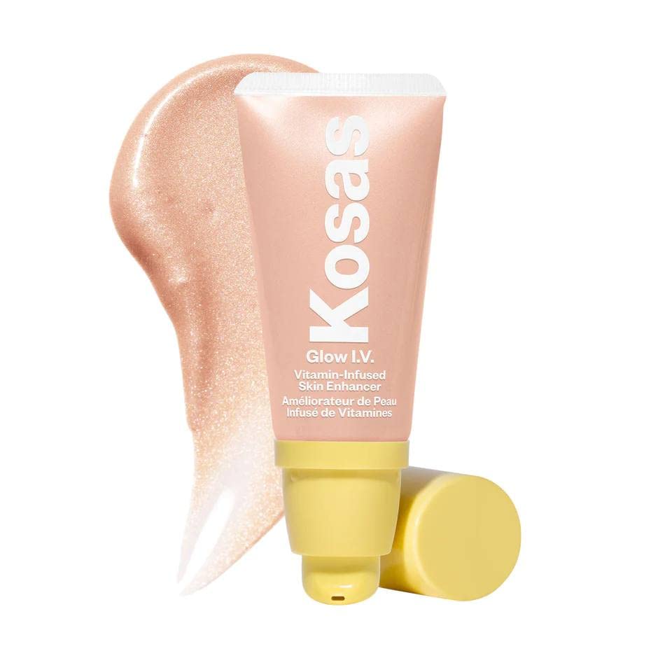 Kosas Glow I.V. - Potenciador iluminador de la piel con infusión de vitaminas - Spark