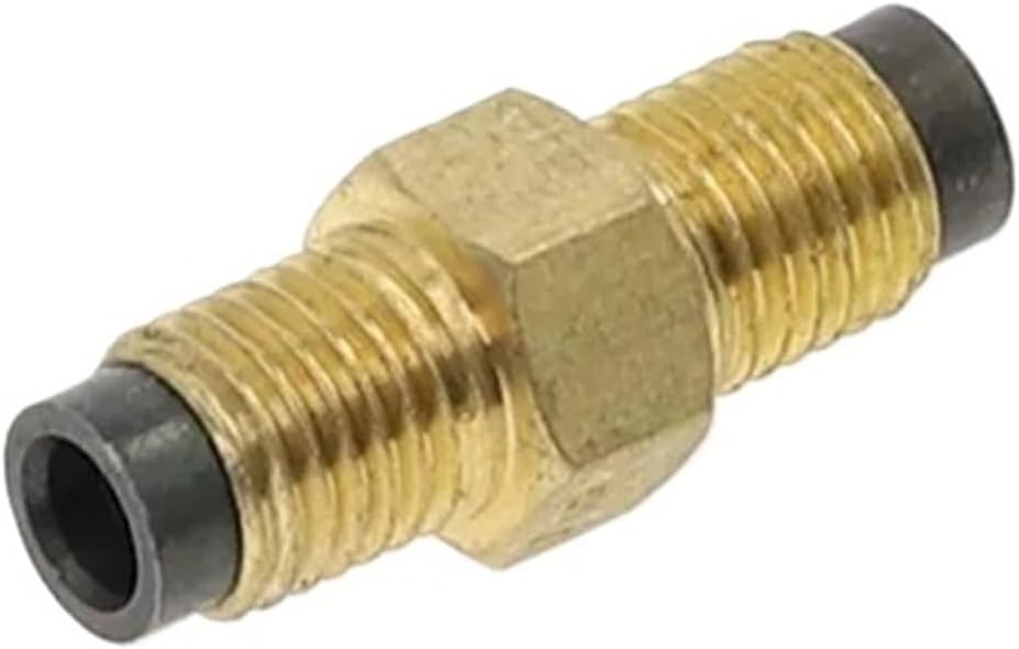 DPC SS ST for Centralized Lubrication System M8x1 Oil Distributor/Sseparator Fittings CNC Machine Tool Tube 4mm Throttle Valves(SS,Flow 1)