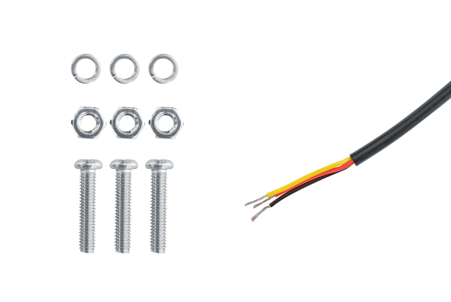 HELLA VALUEFIT 2XD 357 980-001 LED-Luce identificazione lampeggiante, Slim, 12/24V, giallo, avvitato/Fissaggio magnetico, Cavo 3000mm, Spina estremità del cavo aperta