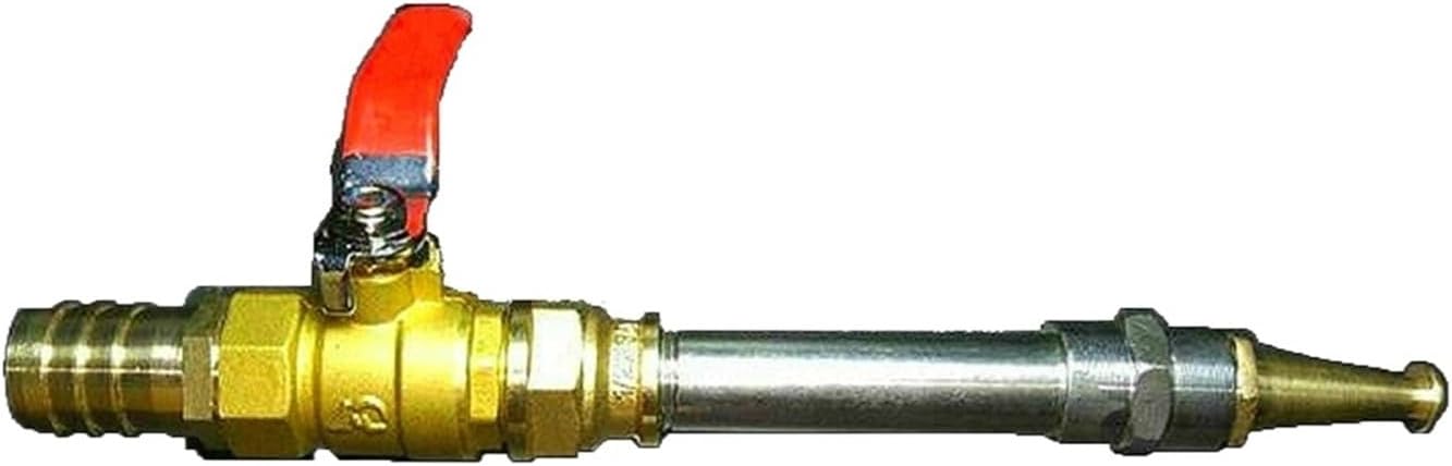 1pcs DN25 1 Inch Copper Ball Valve Switch, High Pressure Watergun Connector For Car Wash & Fire Hose Reel(100mm)
