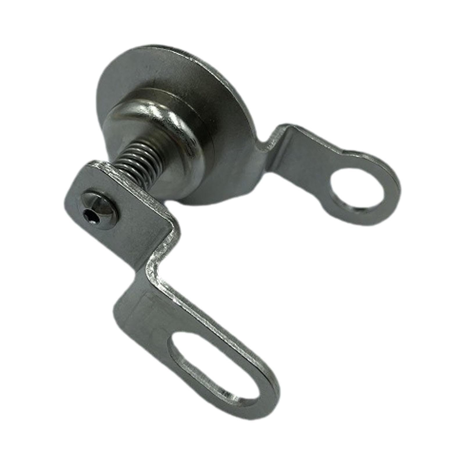Aymzbd Folding Bike Buckle Compact Lock Holder with Spring Mechanism for Cycling Gear