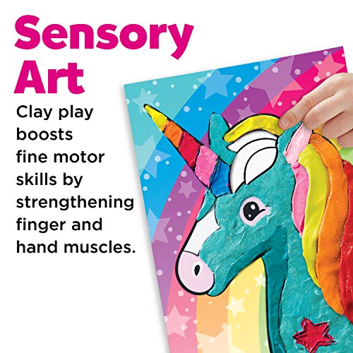 Image of Faber Castell Do Art Coloring with Clay Unicorn & Friends - Clay Set for Kids - Arts and Crafts for Kids