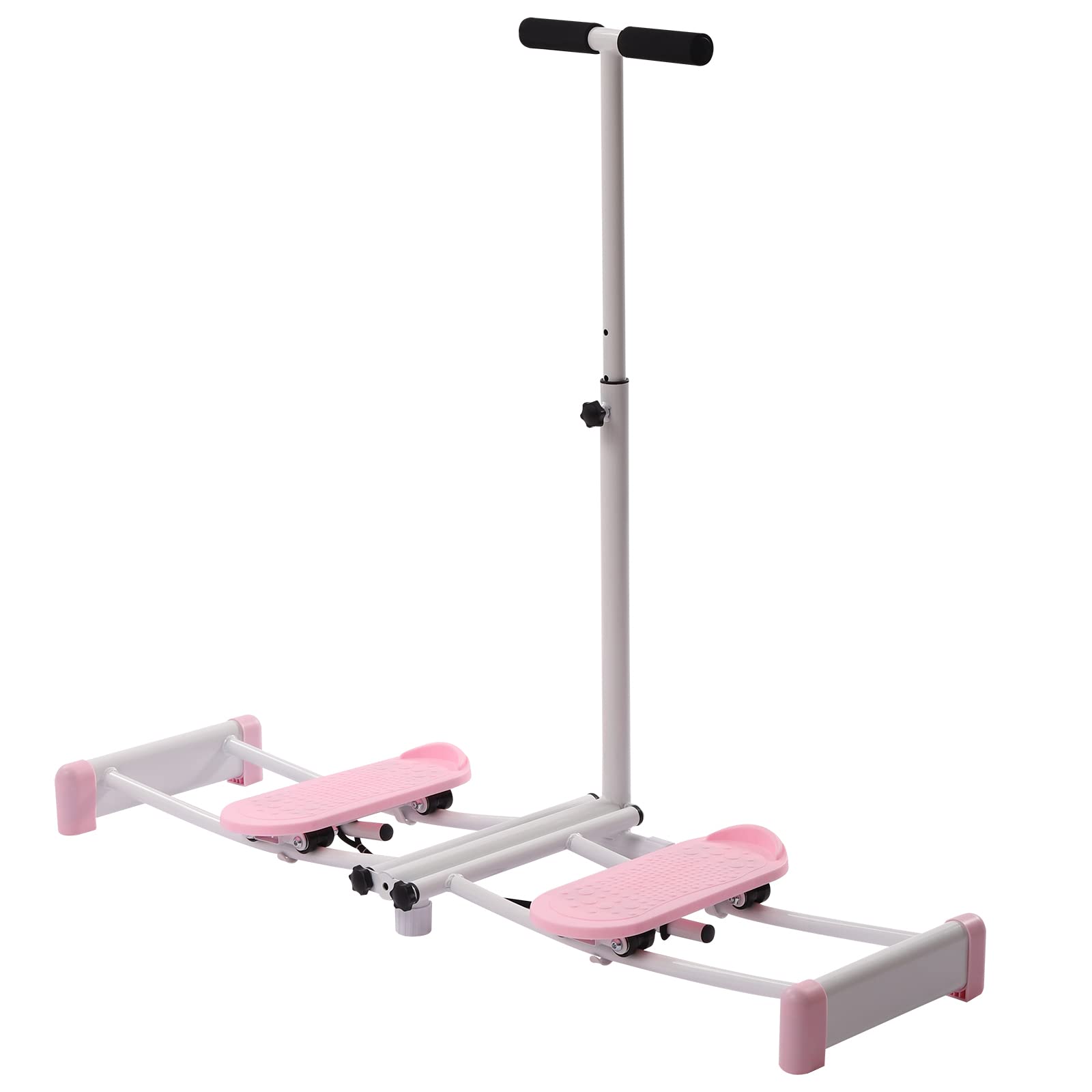 Pelvic Floor Muscle Fitness Equipment, Pelvic Floor Muscle Strengthening Training Device Women, Leg Magic Exercise Machine Thin Legs Kegel Exercises Weight Loss for Ski Practice, Hip Trainer (Pink)