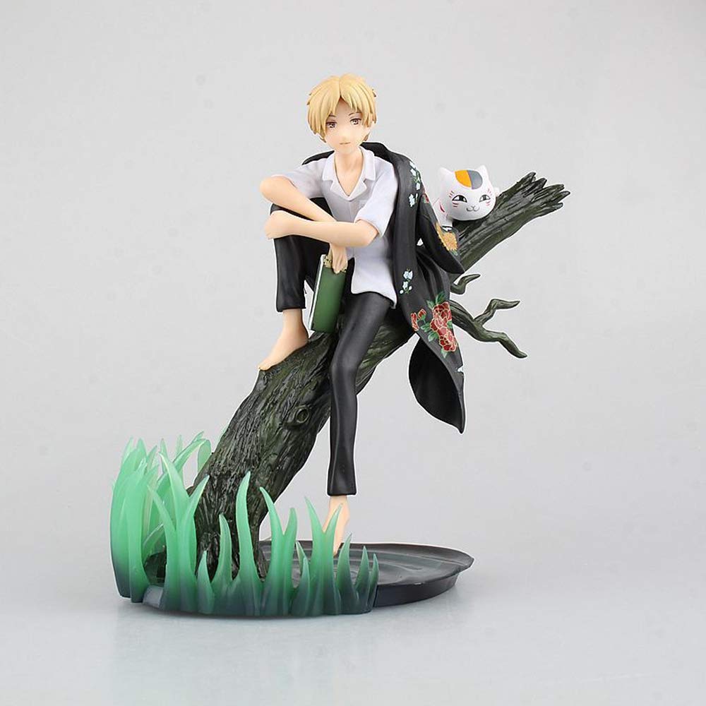Natsume Yuujinchou Anime Figure Takashi Natsume PVC Model, Animation Derivatives/Peripheral Products, Collectible Cartoon Character Toys, 17cm