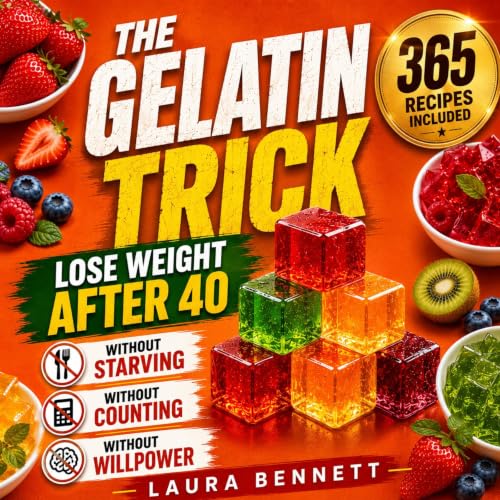 『The Gelatin Trick: A Simple, Satisfying Way to Lose Weight After 40』のカバーアート