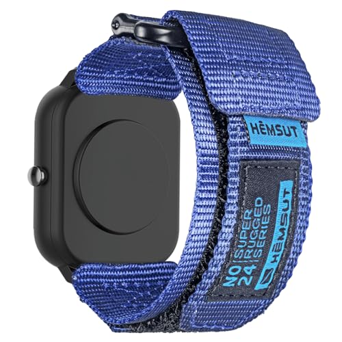 DAVILANE Nylon Replacement Strap Wristbands Compatible with Suunto 9 Peak / 9 Peak Pro/Race/Race S/Vertical, Carbinox Edge/Blaze Round/Vortex/Blaze Square, Hook and Loop Quick Release Watch Band