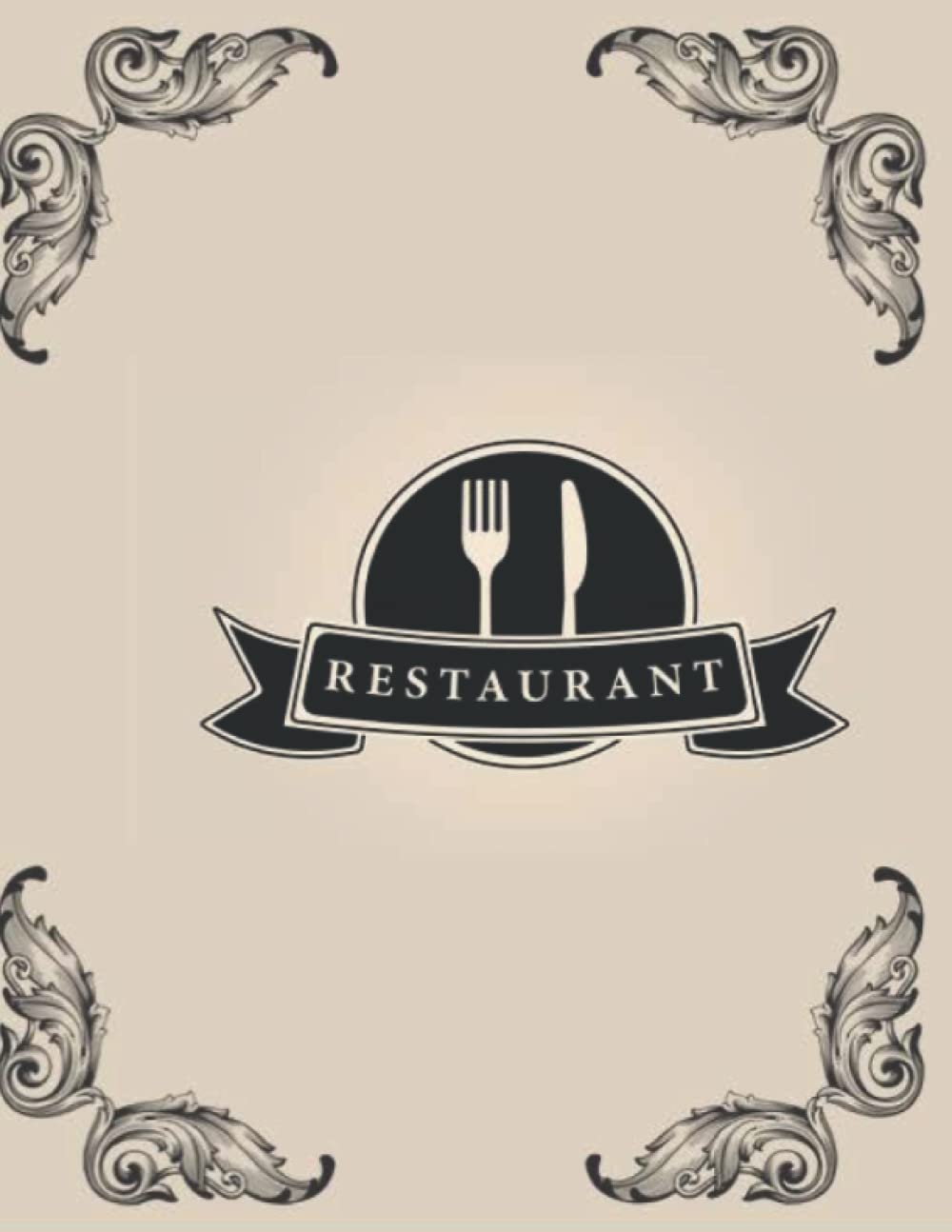 Reservation Book for restaurant with calendar 2021 - 2023, 8.5x11 370 Pages