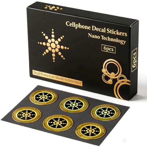 Protection Decal Stickers for Cellphone - 6PCS Phone Stickers Electronic Devices TV Monitors WiFi Smart Phones Tablets Laptops Computers