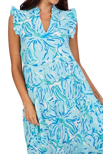 Image of Mud Pie Women's Mud Pie Women's Adair Tiered Maxi Dress