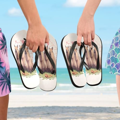 STAYTOP Cute Three Capybaras Flip Flops Sandals of Men's & Women's,Sandals Beach Slippers Shower Slides4
