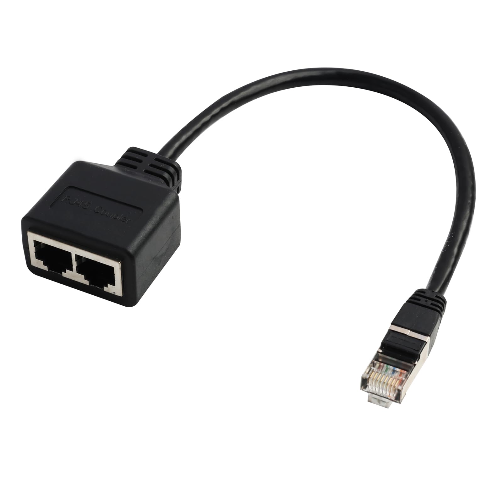 Coupleur RJ45 Répartiteur Ethernet LAN 1 vers 2 Adaptateur Cat5 Cat5e Cat6 Cat7