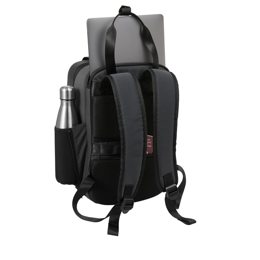 Cabin Max Paxos Torba kabinowa pod siedzenie, 20 l, 40 × 20 × 25 cm – ShapeSafe z tworzywa EVA, lekka, 680 g, bez Ryanair, otwieranie z klapką,, Bp szary, 20L, Bagaż podręczny