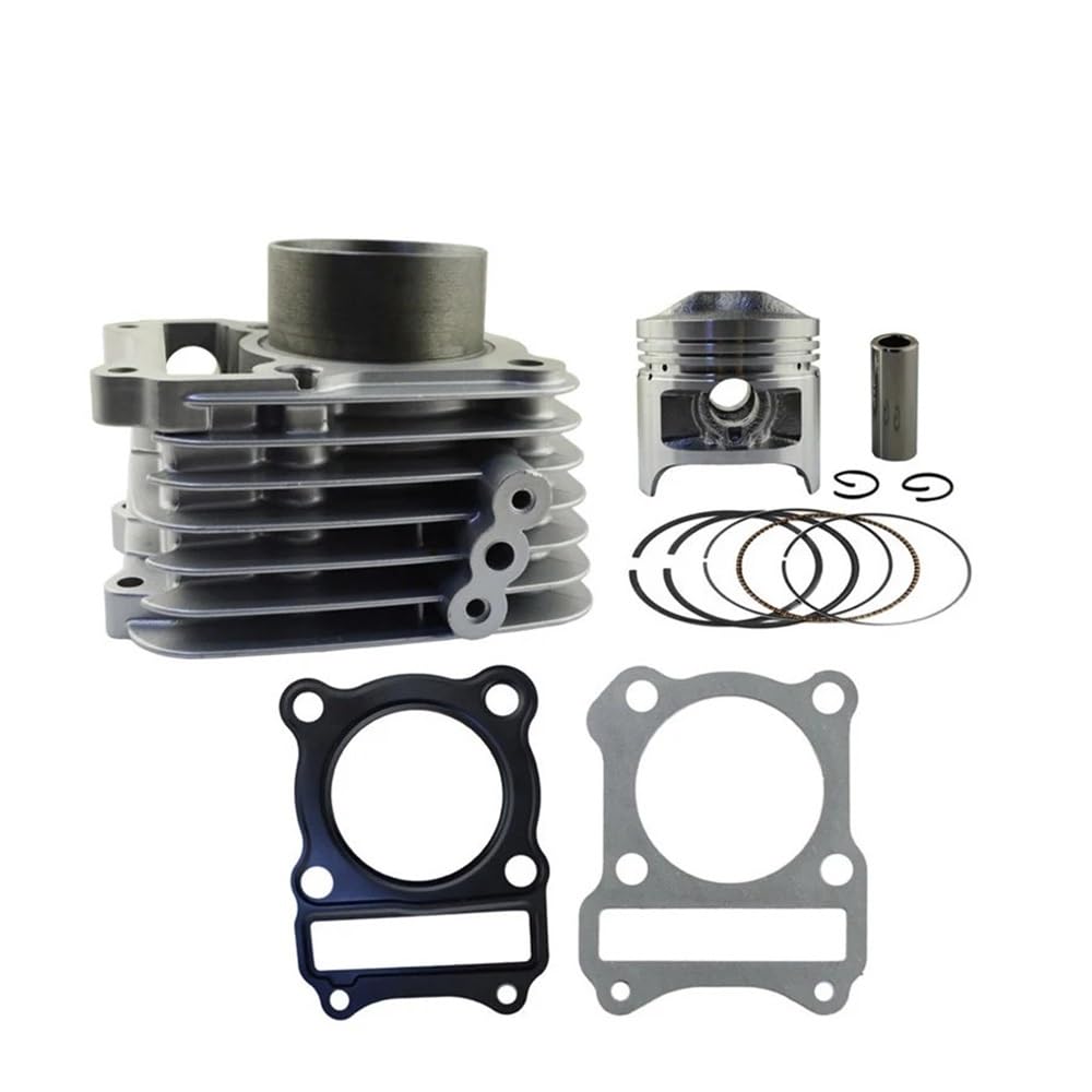 Kit cylindre 57mm avec piston et joints STD pour moto GS125