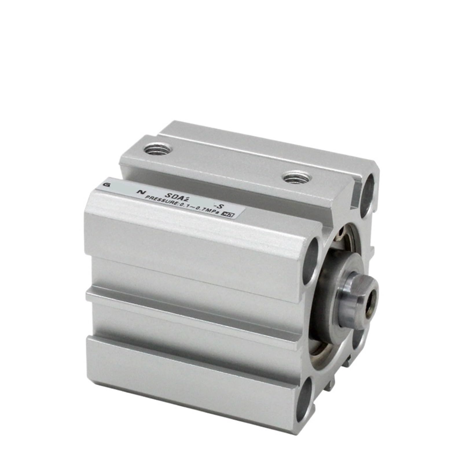 KXIWLUFV Magnetic SDA bore 25mm Double Acting Internal Thread Compact Pneumatic Cylinder SDA25 Stroke 5-100mm(Sda25x40)
