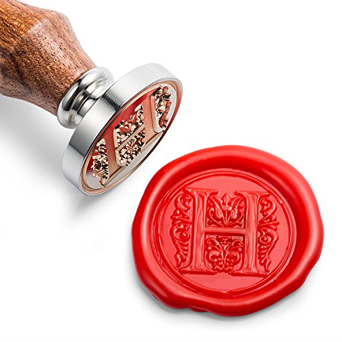 sealing stamp h - Mceal Wax Seal Stamp, Large Seal 1 1/5