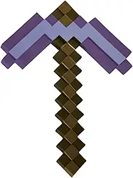 Disguise Kid's Enchanted Pickaxe, Official Minecraft Accessory, Single Size Video Game Costume Prop, Khaki, One