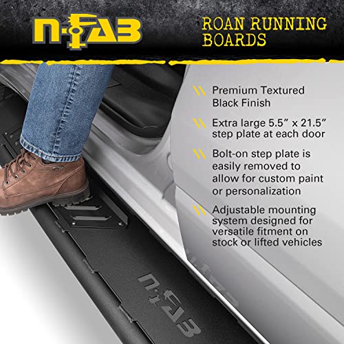 Estribo Roan n-FAB para Jeep Wrangler JLU 2018-2026 miniatura 4