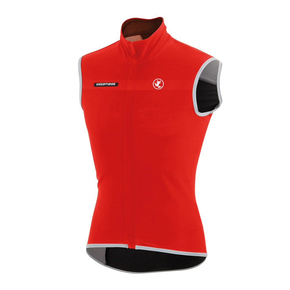 Ugly Frog Ciclismo Gilet Antivento da Uomo Traspirante Senza Maniche Ciclismo per Bicicletta WMJX03F