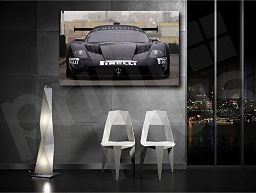 Miniatura 1 de Maserati Pirelli - Lienzo decorativo para coche de carreras (30.0 x 18.0in)