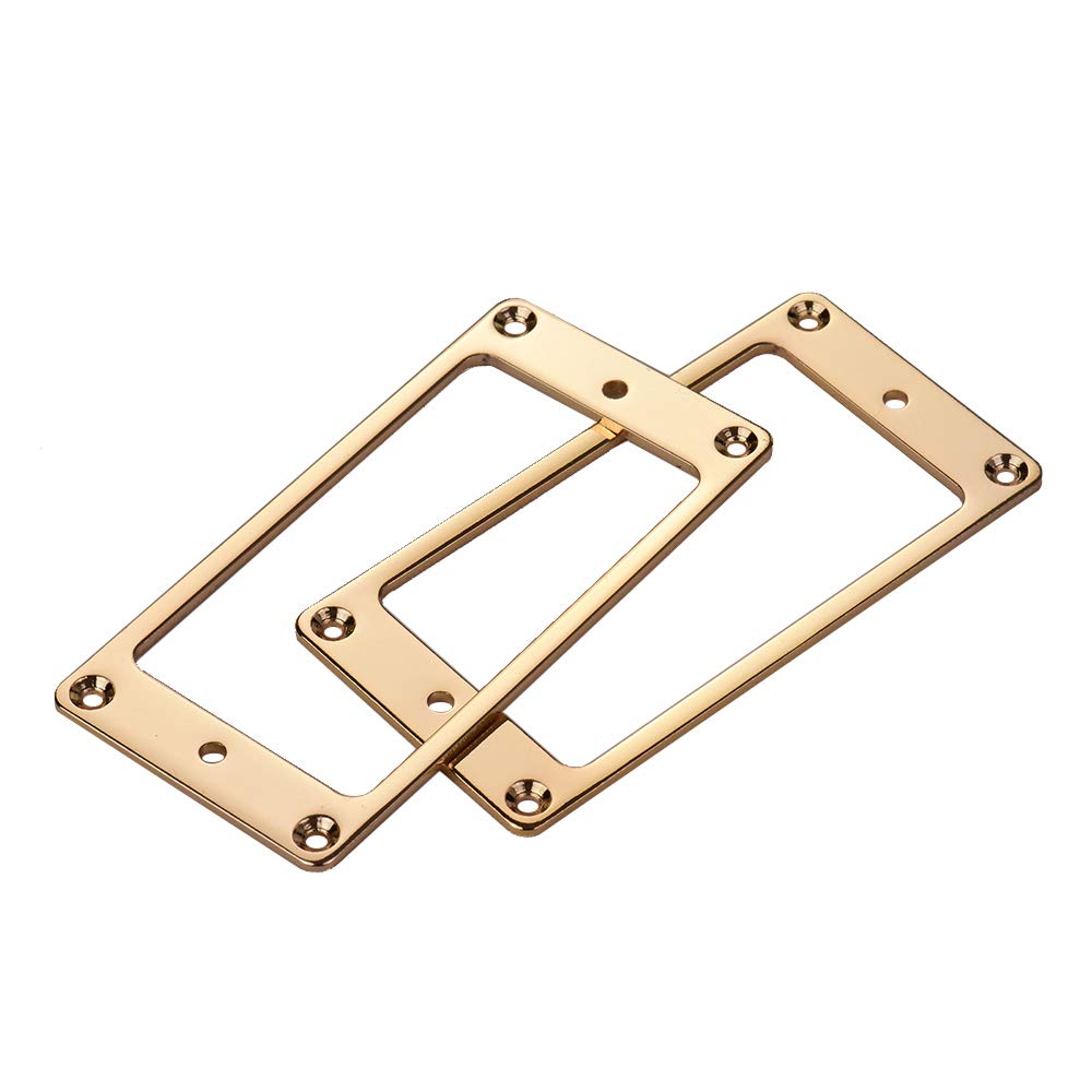 2pcs Pickup Mounting Rings for Humbucker Pickups Cover Frame Set for LP Guitars