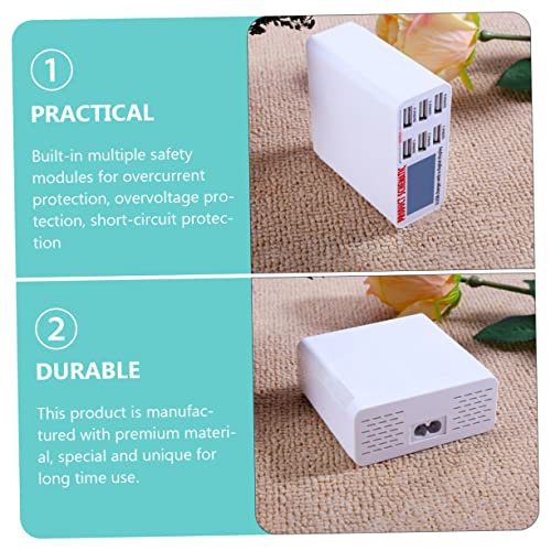 Chargeur USB multiports HEMOTON avec station de charge simultanée pour bureau - 7
