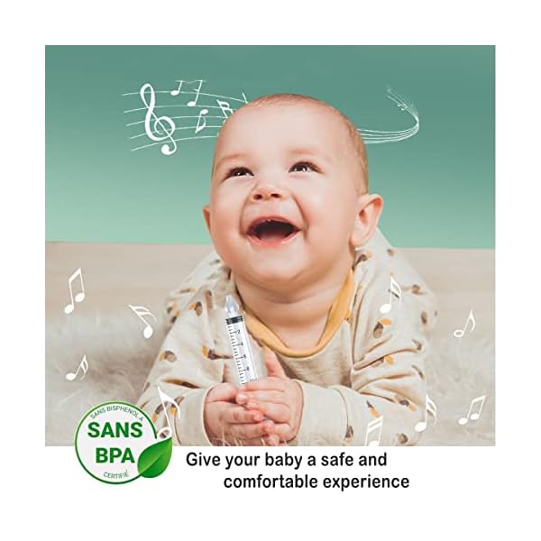 KIHONI 4 Stück Nasendusche Baby, Wiederverwendbare Tragbares Nasenspülung Nasensauger,10ml Silikon Baby Kinder Nasensauger für Säuglinge, Schnelles Spülen, Natürliche Entlastung – Bild 8