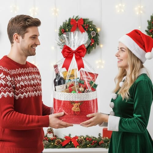 Cotton Rope Baskets for Christmas - image 6