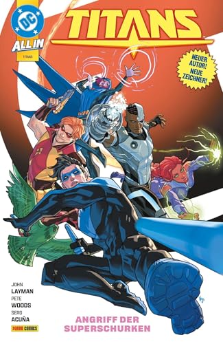 Titans: Bd. 5 (2. Serie): Angriff der Superschurken für 19,00 EUR bei amazon.de Bild: Titans: Bd. 5 (2. Serie): Angriff der Superschurken für 19,00 EUR bei amazon.de