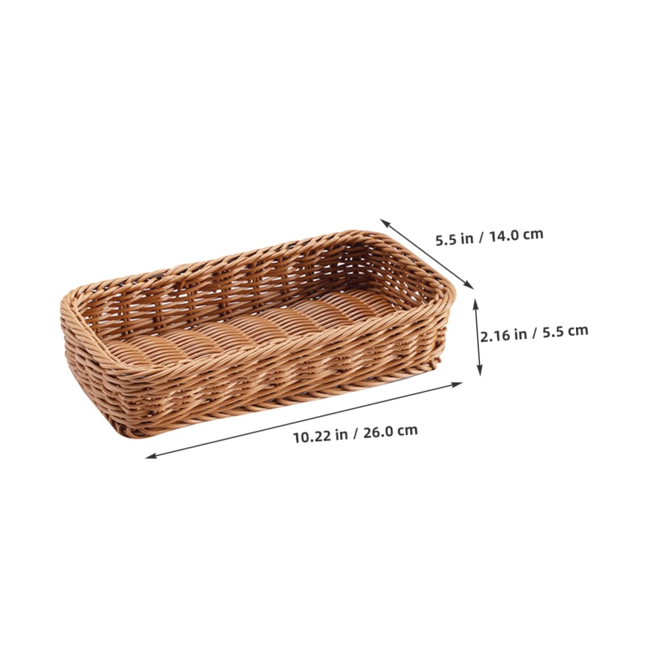 Cabilock Cesta De Almacenamiento De Cubiertos De 5 Piezas Utensilios Para Servir Cestas De Almacenamiento De Cubiertos Vajilla Cesta De Artículos Diversos Cesta De Frutas Tejida