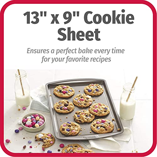 GoodCook Everyday Non-Stick Carbon Steel 9” x 13” Baking Sheet – Carbon Steel Cooking Pans, Bakeware Cookie Sheet for Baking, Oven Pan for Baked Goods & Sheet Pan Dinners - Image 7