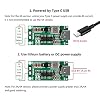 2PCS Type-C USB 2S 2A Boost Converter 8.4V 12.6V 16.8V Step-Up Power Module LiPo Polymer Lithium Battery Charging Protection Board