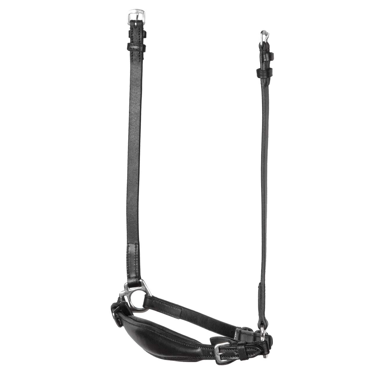 Trense Soft Hannoveranisch verstellbar Stride Schwarz ~ Glow-Black ~ Warmblut