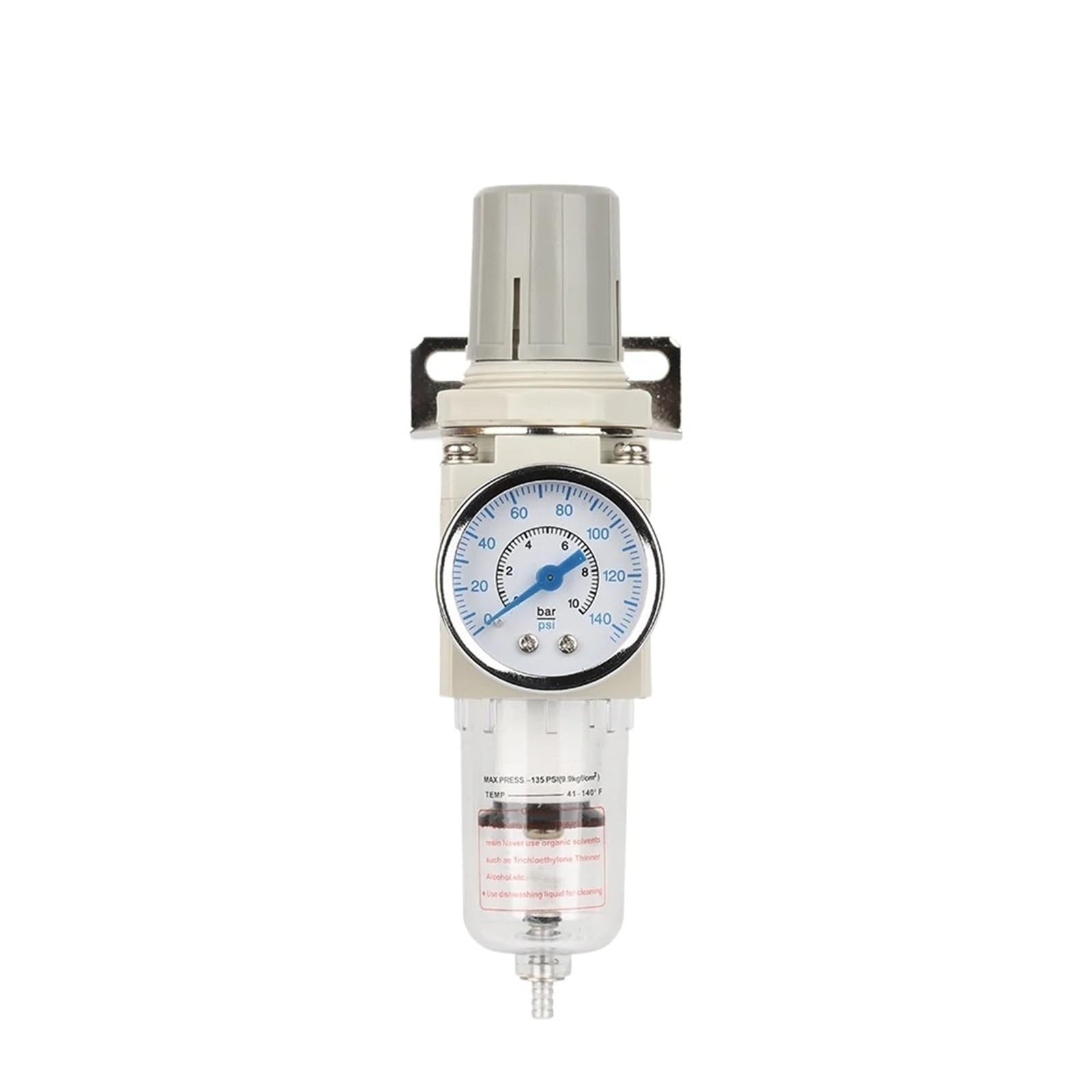 Bfxxf 4Mm Aw2000-02 Pneumatic Compressor Air Filter Source Treatment Filters Pressure Regulator Gauge Oil Separator