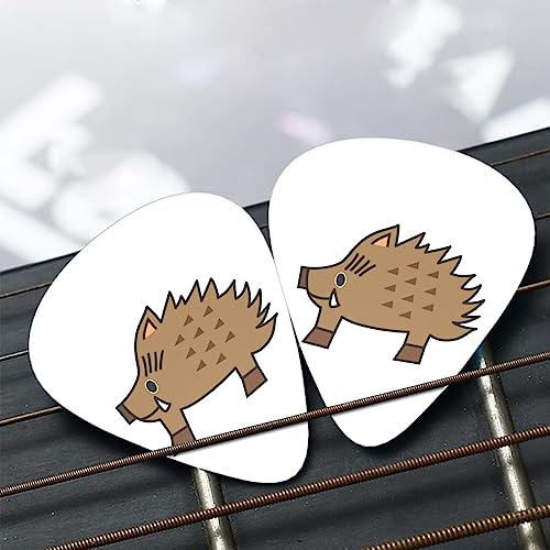 Médiator de guitare d’animation sanglier sauvage 12 médiators tendance et durables dans une boîte pour ukulélé guitare électrique basse - Les Beatles, Paul McCartney, John Lennon, RIngo Starr, George Harrison Médiator de guitare d'animation sanglier sauvage 12 médiators tendance et durables dans une boîte pour ukulélé guitare électrique basse – Image 8