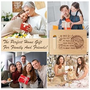 Kitchen bamboo cutting board gifts funny grilling kitchen decor cutting board gift ideas for birthday christmas day chopping board gifts for women friends family neighbors coworkers 08  urban country home decor