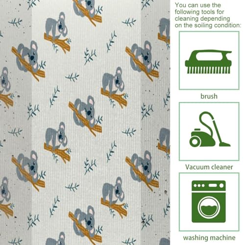 Alfombrilla de cocina absorbente y lavable con base antideslizante pack de 2 piezas 5