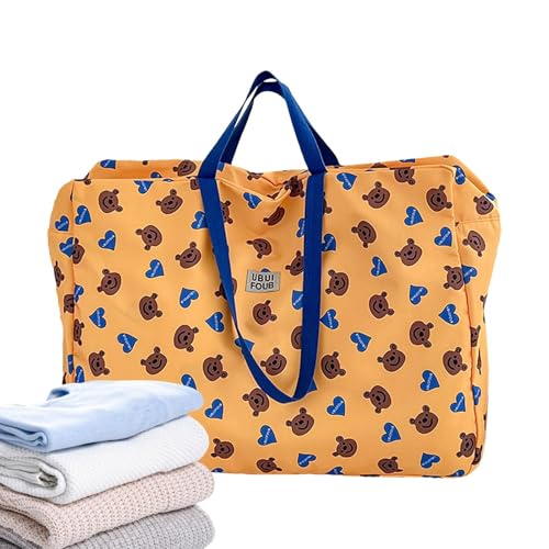 Bolsa organizadora de ropa | Bolsas organizadoras de mudanza, bolsa de almacenamiento de ropa de picnic, viajes, bolsa de almacenamiento de embalaje para mudanza, ropa de cama, edredones, almohadas