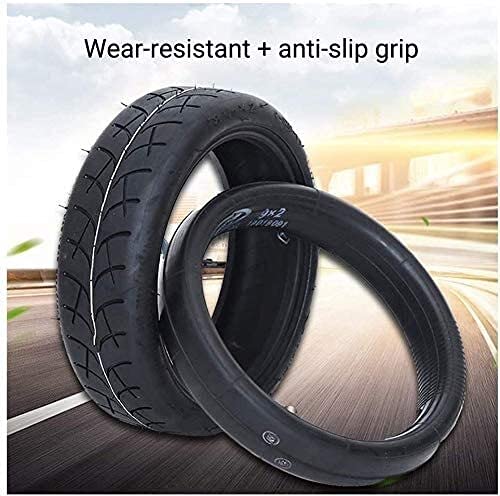 Elektrische scooterbanden, 8 1 / 2x2 binnenste en buitenste pneumatische banden, verbreed antislip, geschikt for M365… - Image 5