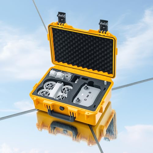 Valise pour DJI Neo Lykus Titan protégeant 7 batteries du choc