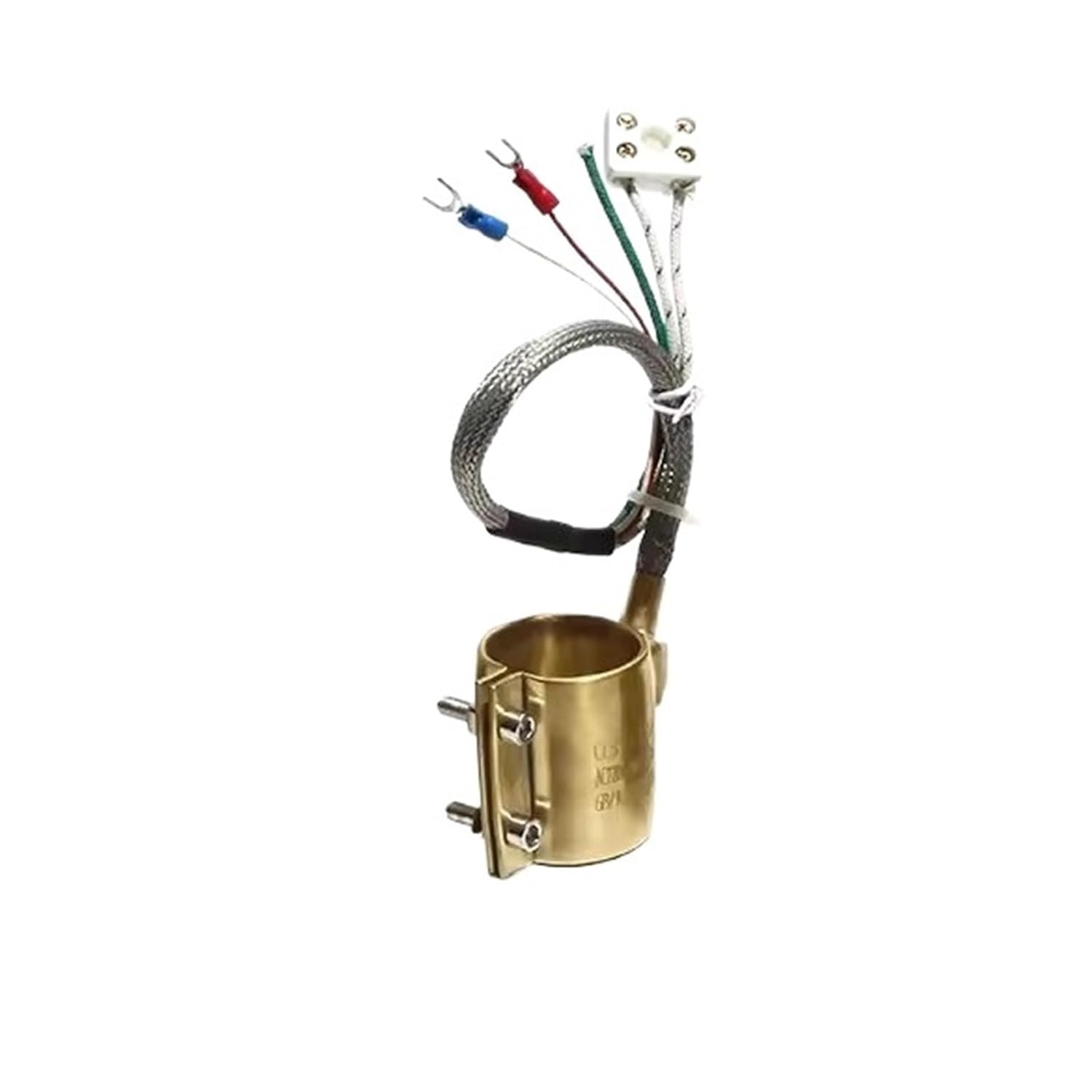 Brass Band Heater 220V for Injection Machines - 40mm ID, Multiple Heights & Wiring Options(4 Wires,280W 40x50mm)