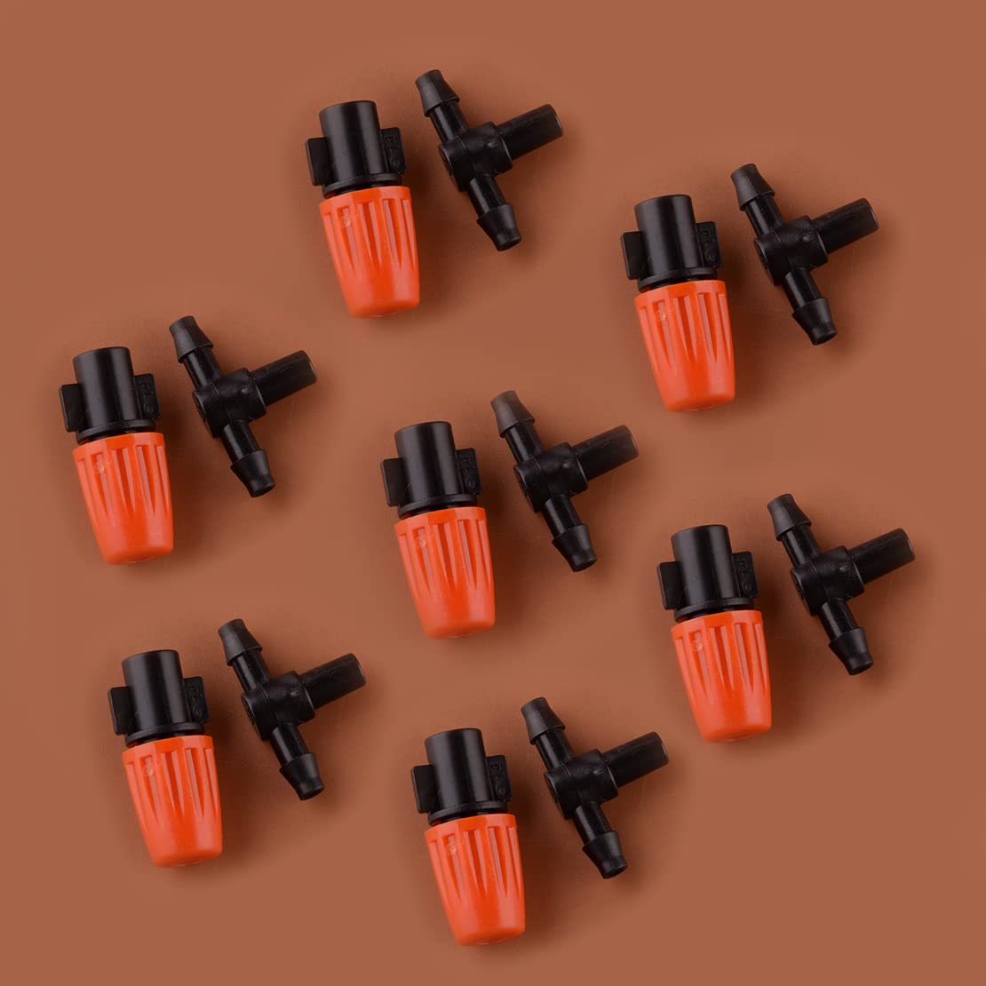 Sistema de riego por goteo micro 40sets riego rociadores emisor planta goteros jardín