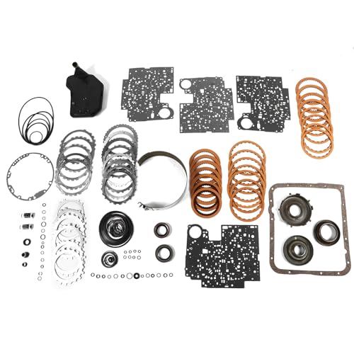 ZDKK 1Set 4L60 Transmission Overhaul Rebuild Kit Fits For Astro/Silverado/Avalanche/Trailblazer/Envoy 4.3L-8.1L V6 V8 Replace 4L60E 4L65E 4L70E