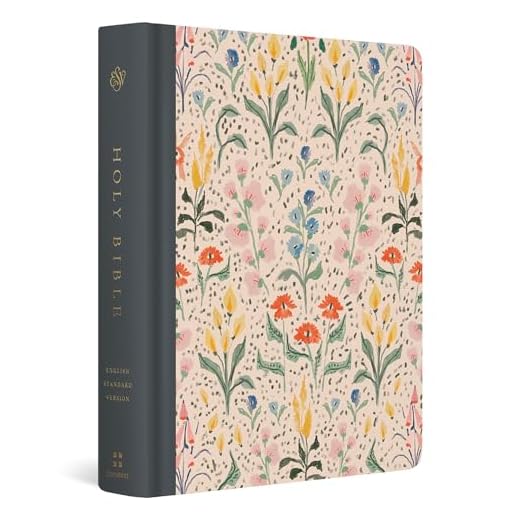 ESV Single Column Journaling Bible, Artist Series (Cloth over Board, Lulie Wallace, In Bloom): Holy Bible, English Standard Version
