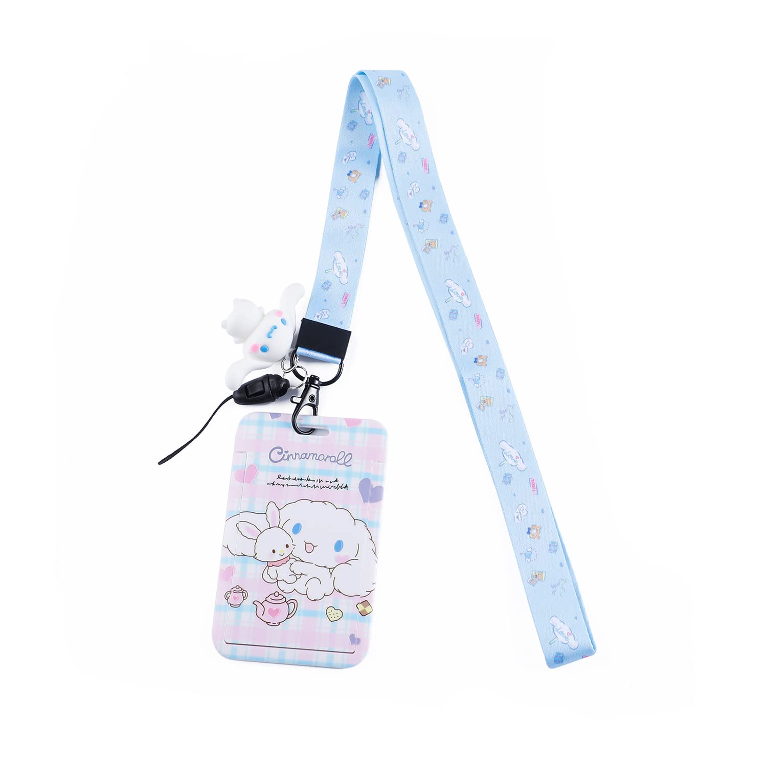 Buy Cinnamoroll Lanyard Kuromi ID Holder My Melody Badge Card Keychain