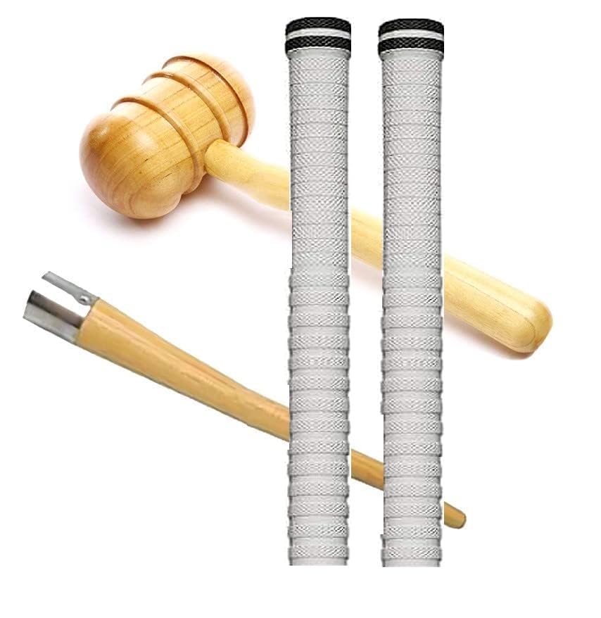 Cricket Combo Grip Cone Wooden Mallet (Hammer and Gripper) for Knocking The Bats with 2 Grip (B0DCZK38KF) Amazon Price History, Amazon Price Tracker