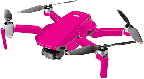 Miniatura 6 de MightySkins - Compatible con DJI Mini 2 Dron portátil - Amarillo sólido  Funda protectora de vinilo duradera y única  Fácil de aplicar, quitar y