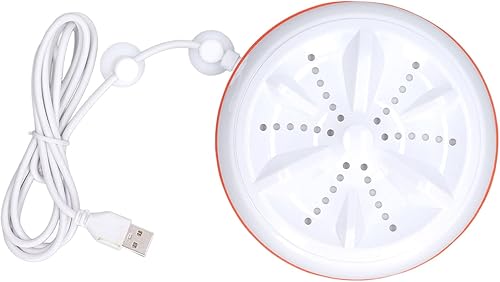 Mini lavadora, turbina portátil turbo esteriliza lavavajillas compactos con USB adecuado para viajes de negocios, sala universitaria, apartamento,