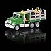 Driven by Battat 7-Inch Construction Truck Toy with Lights & Sounds, Movable Parts, Vehicle for Boys & Girls, Durable Design, Realistic Details 3+ Years Toy for Kids